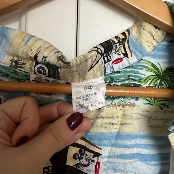 Vintage Disney Hawaiian Shir - Picture 6 of 6